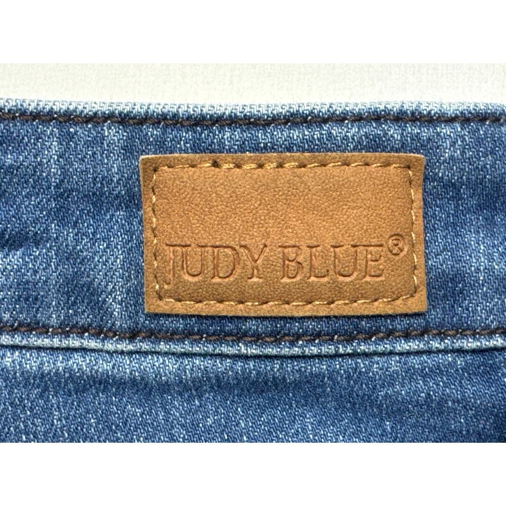 Judy Blue Women's Boyfriend Fit Blue Stretch  Jeans - Size 15/32 (32x27)* - Picture 3 of 6